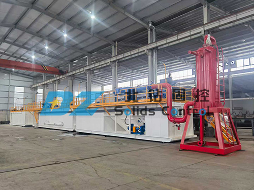 北鉆固控XJ550修井機固控系統調試驗收完成，準備銷往海外